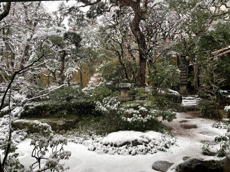 雪の獨楽庵